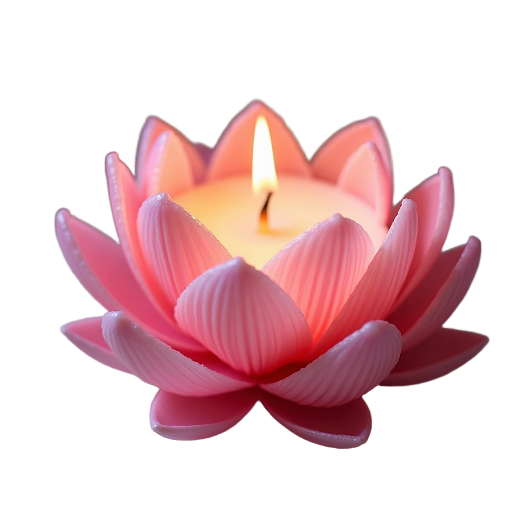 Lotus Candle